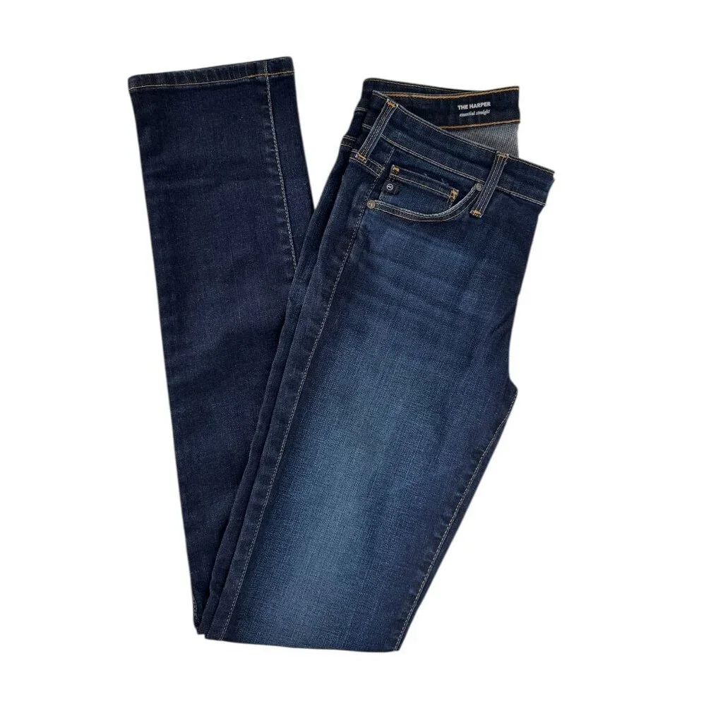 AG Adriano Goldschmied The Harper Essential Straight Leg Jean 25 - Picture 2 of 9